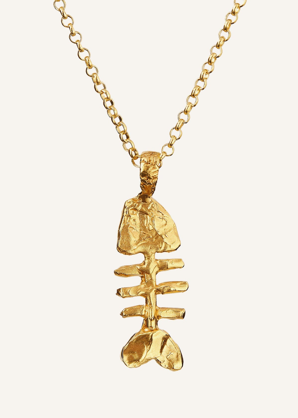 ME+EM Accessories Gold Silhouette Of Summer Necklace