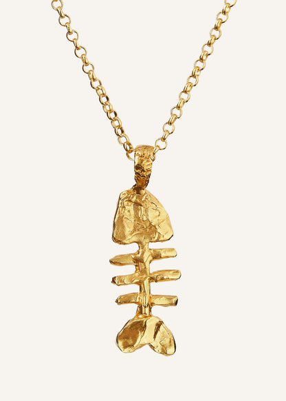 ME+EM Accessories Gold Silhouette Of Summer Necklace