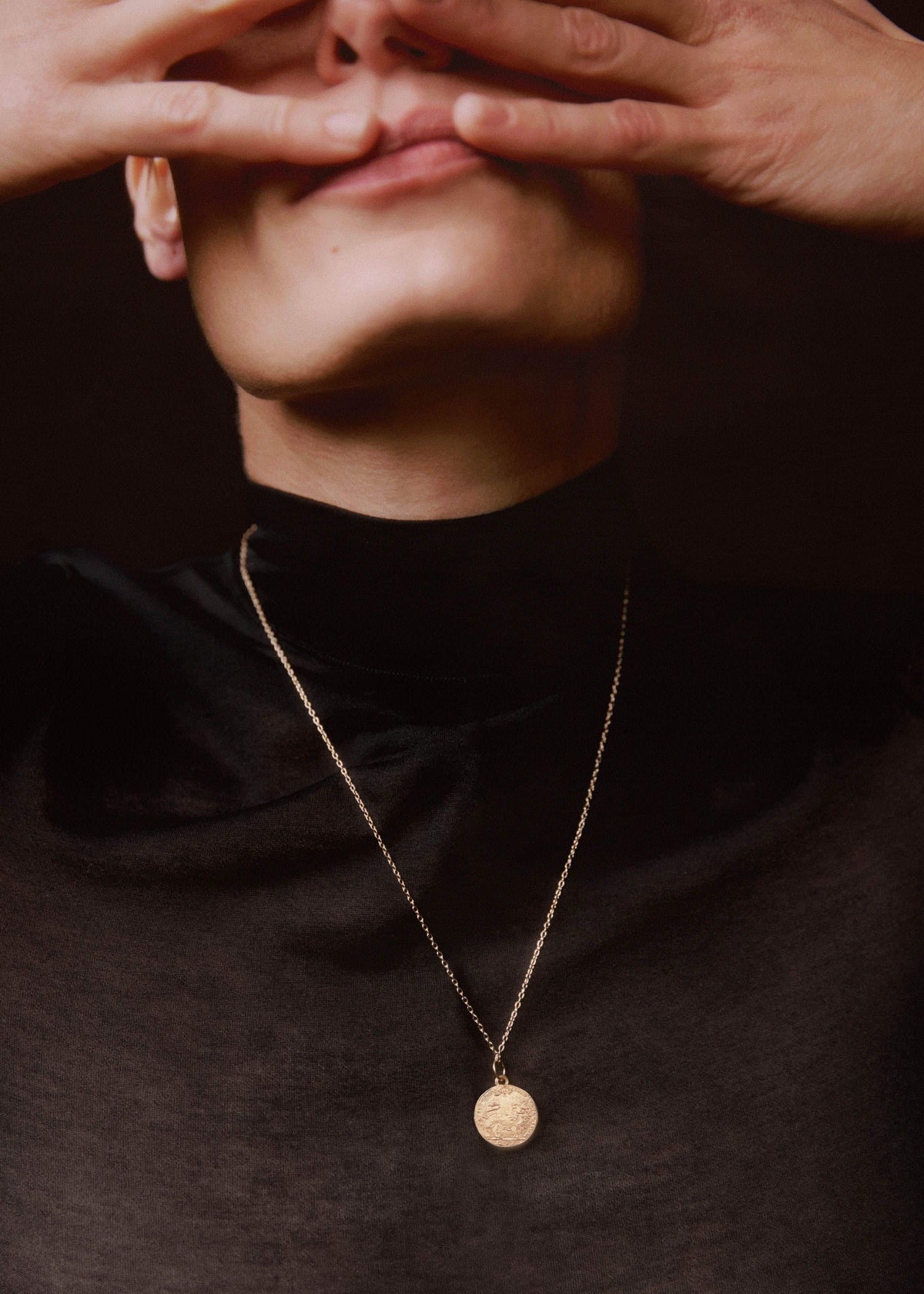 ME+EM Accessories Gold Medium Leone Necklace
