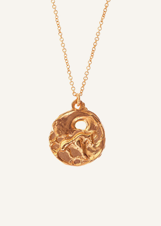 ME+EM Accessories Gold Taurus Necklace