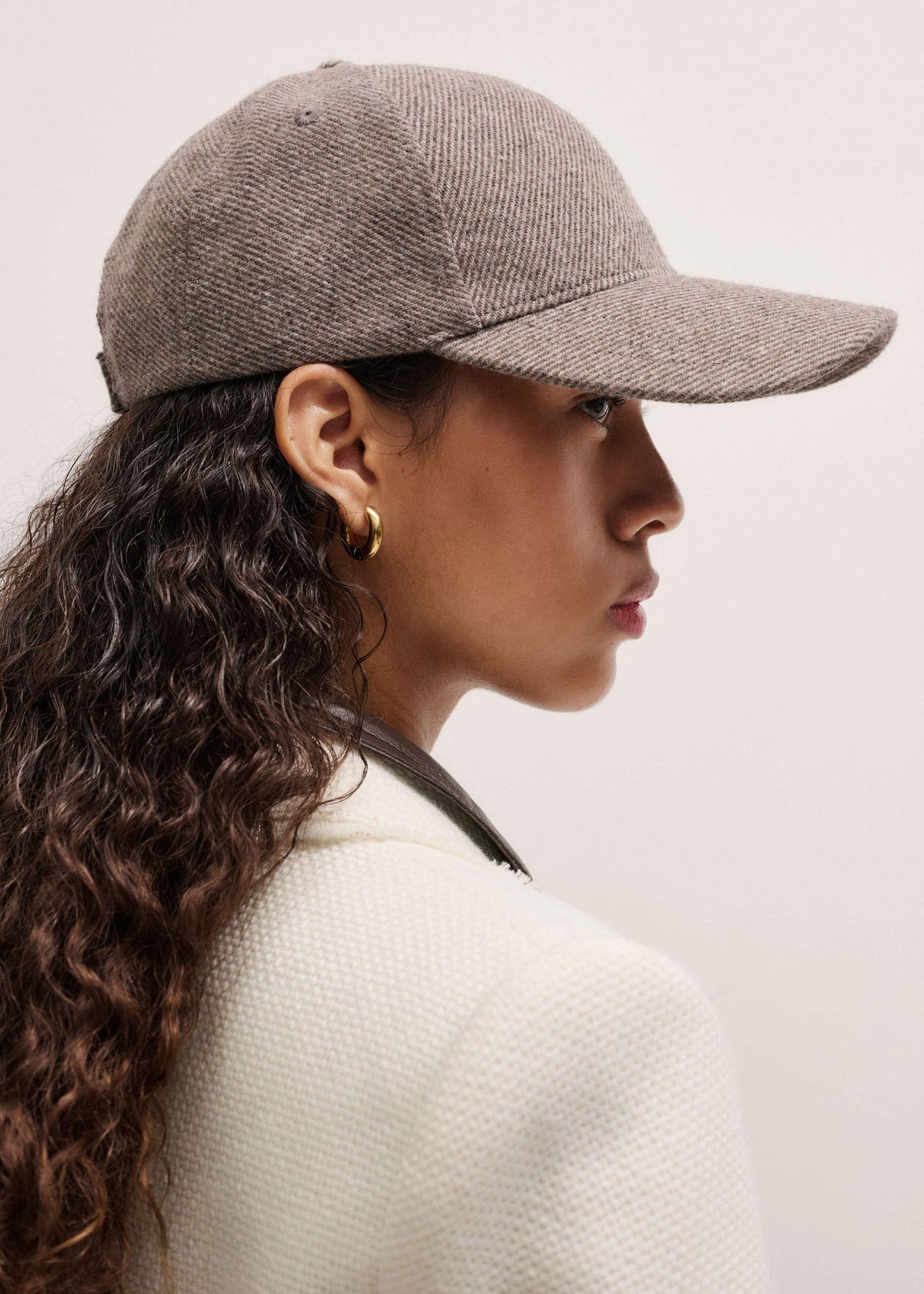ME+EM Accessories Mocha Baseball Cap
