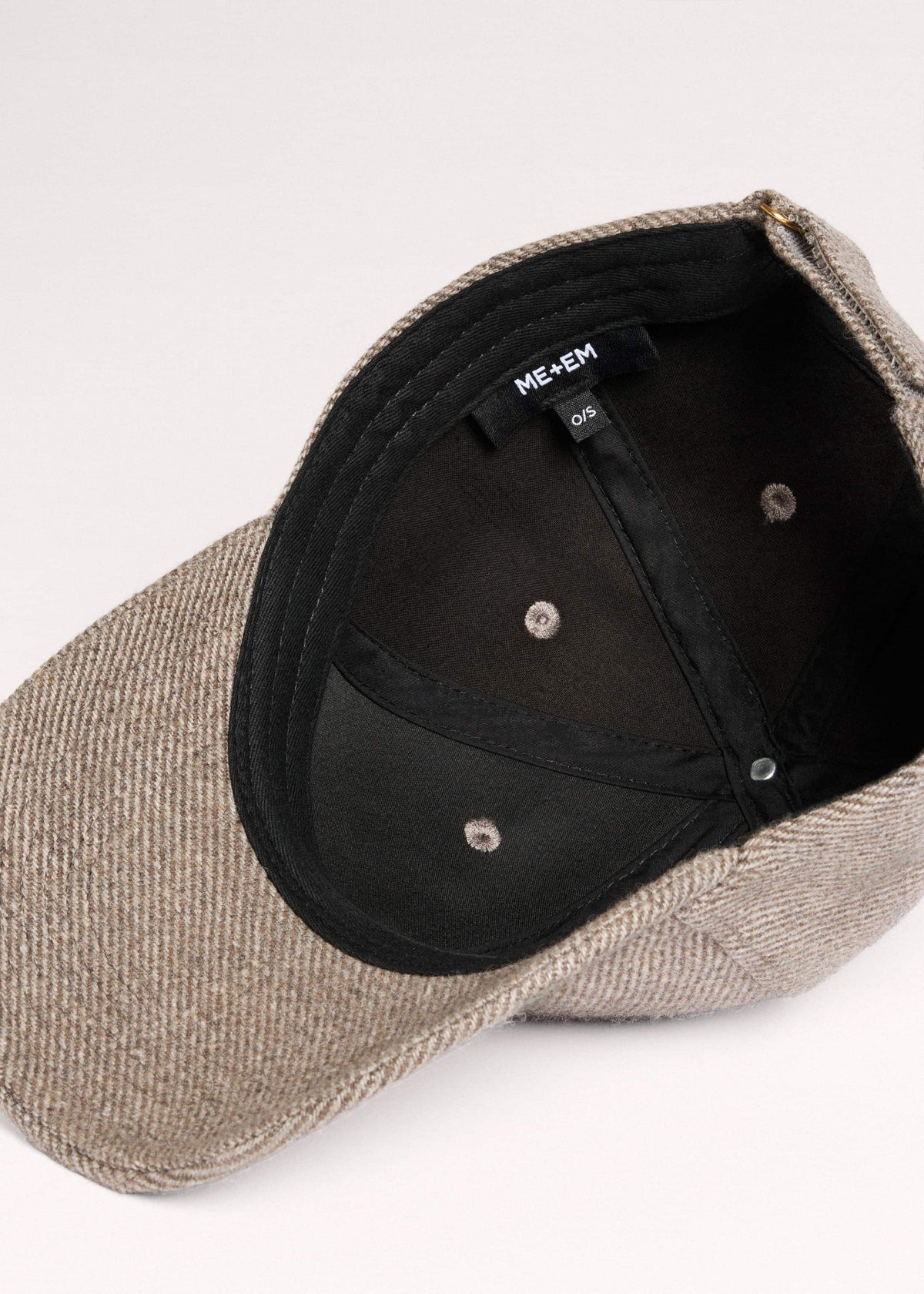 ME+EM Accessories Mocha Baseball Cap